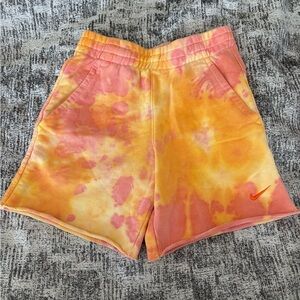 Nike Tie Dye Shorts Girls Size Small